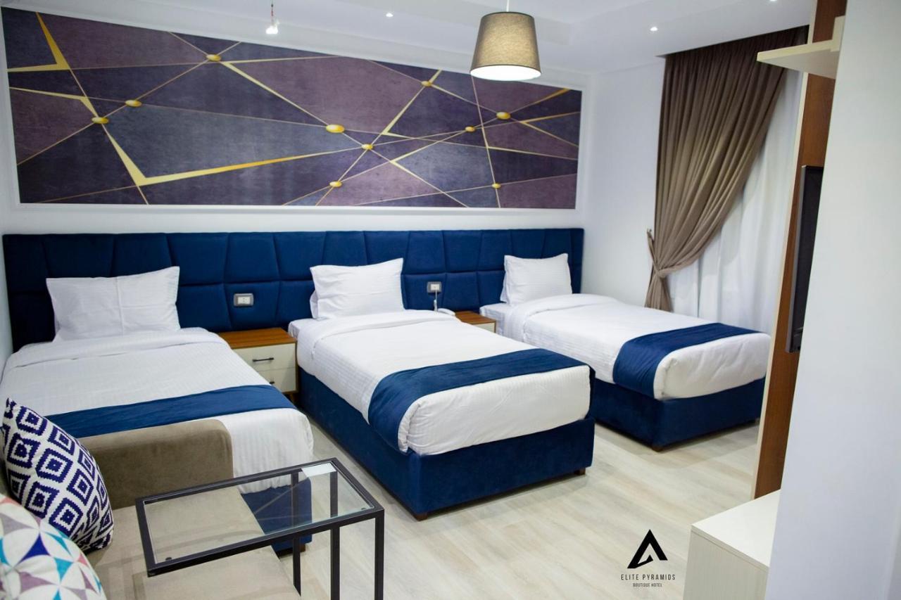 Elite Pyramids Boutique Hotel Kafrat al Jabal Luaran gambar