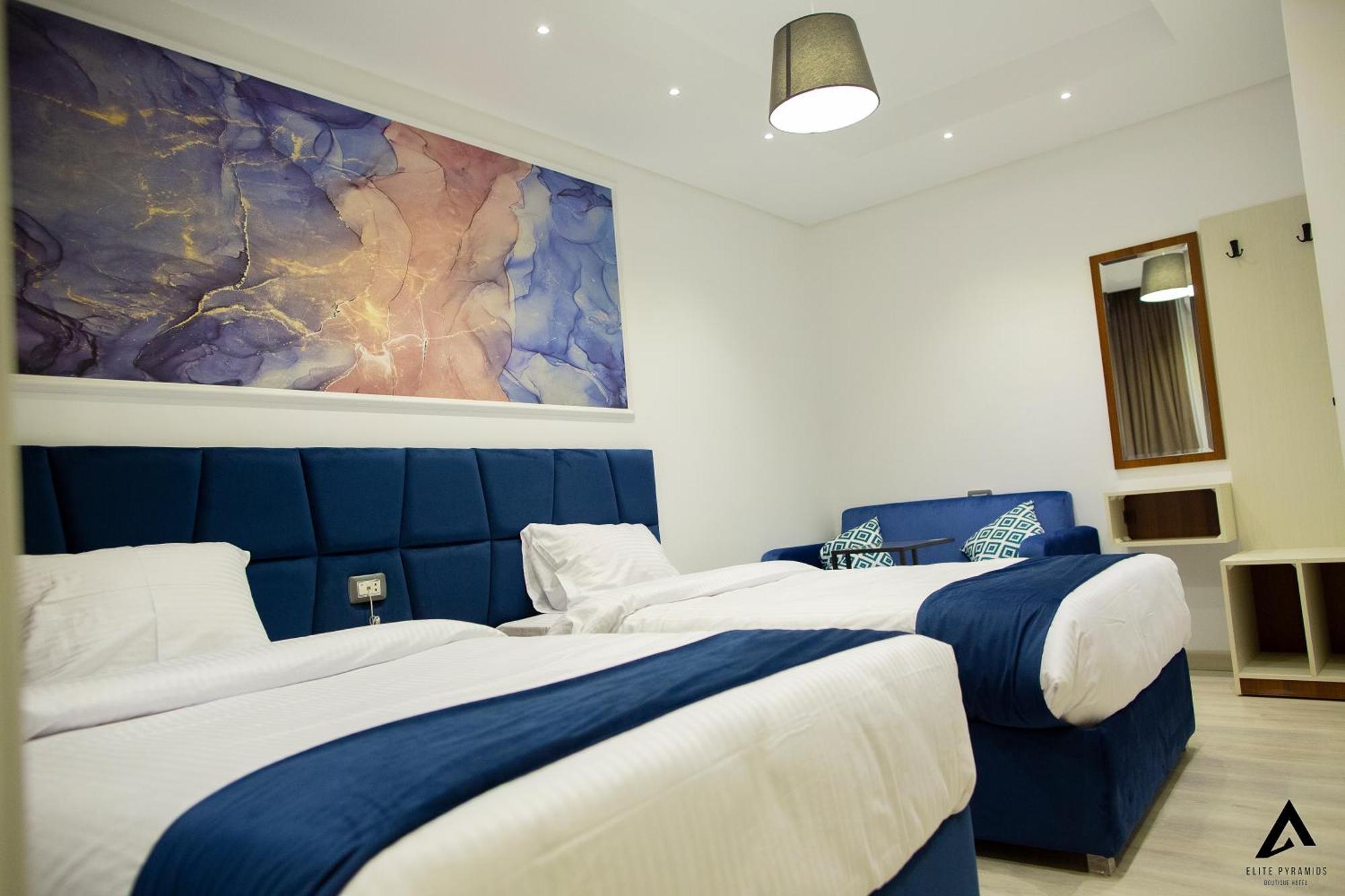 Elite Pyramids Boutique Hotel Kafrat al Jabal Luaran gambar